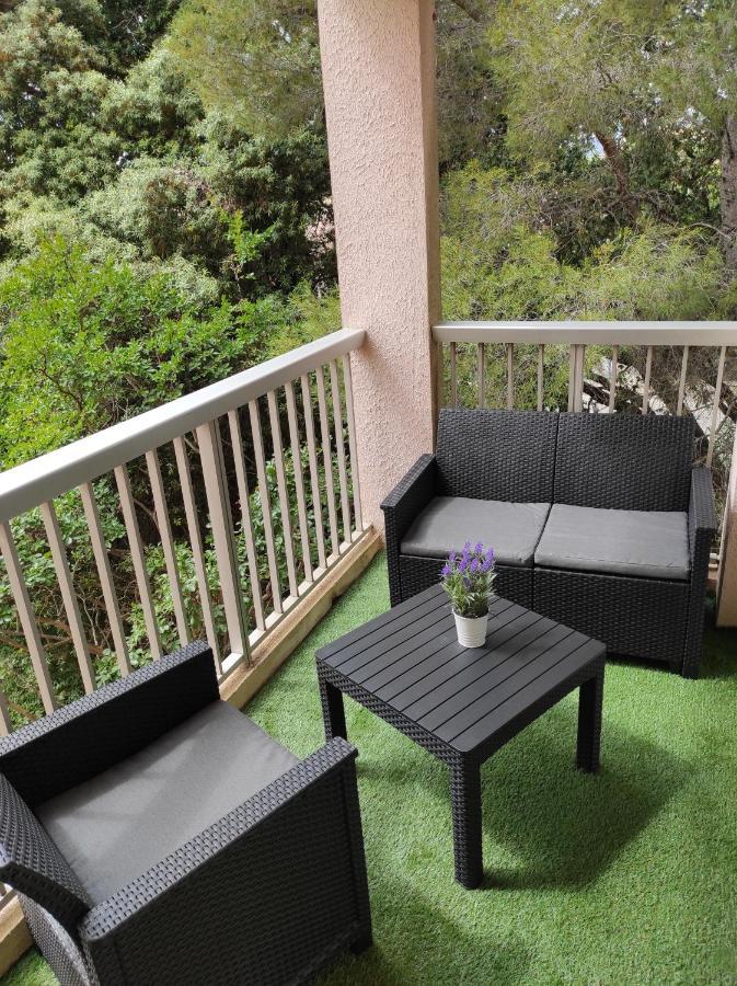 Charmant Studio Climatise 24 M2 Terrasse A 100M De La Plage サン・マンドリエ・シュル・メール エクステリア 写真